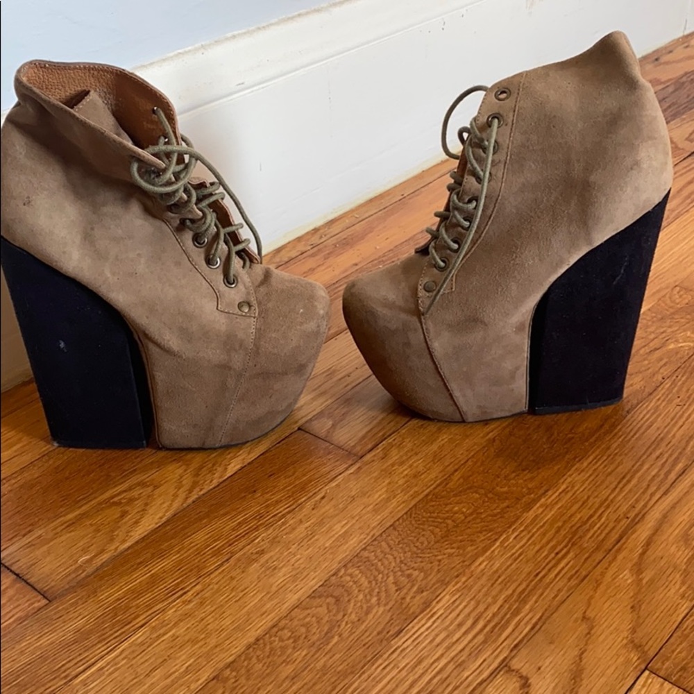 Jeffrey Campbell 4 Evz boot heels